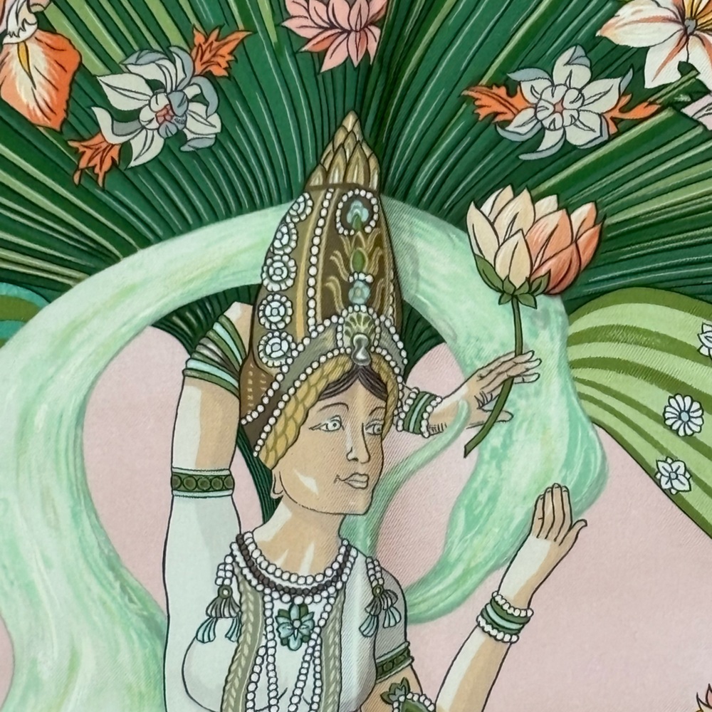 Rare Hermes
Sarasvati Silk Scarf - Picture 16 of 16
